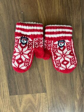 NWOT Hestra Kids' Nordic Mitt in Red size 1